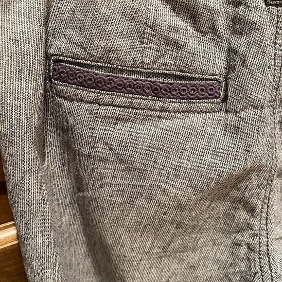 Anthropologie Pilcro Sz 2 Linen striped pants - Picture 5 of 12